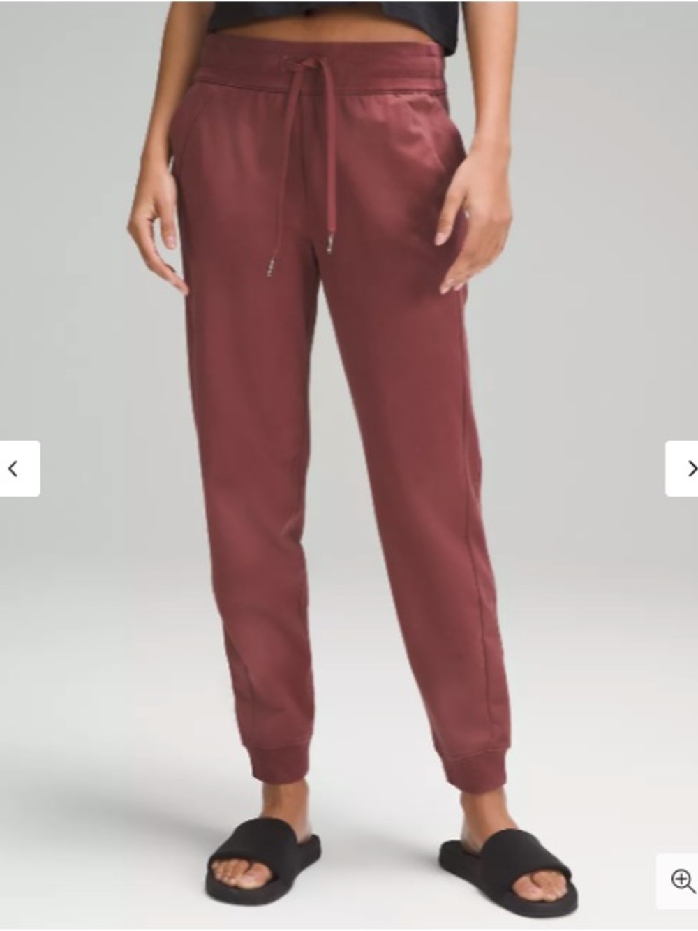 Scuba High-Rise French Terry Jogger
